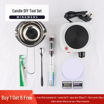 Набор для изготовления ароматических свечей своими руками: Воскотопка и нагревательная печь для самодельных свечей