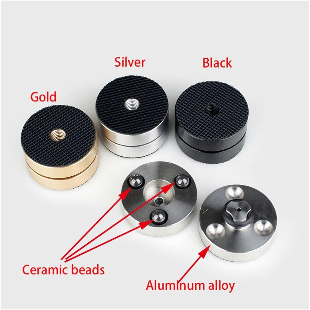 1Pcs Aluminum Magnesium Alloy HiFi Audio Isolation Feet  for Speaker Amplifier DAC