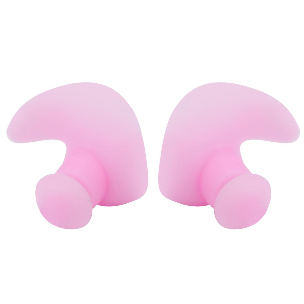 1 пара плавательных берушей из мягкого силиконового геля, водонепроницаемые, пыленепроницаемые, для водных видов спорта, плавательные беруши(Розовый оптом )