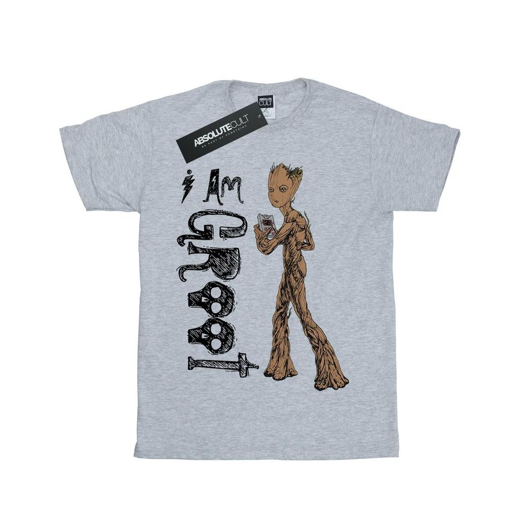 Marvel Футболка «Мстители: Война бесконечности» для мальчиков «Я подросток Грут»