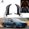 LED Daytime Running Lights For Toyota Camry 2024 2025 White DRL Yellow Turn Signal Fog Lamp Auto Headlights Car Accessories 12V