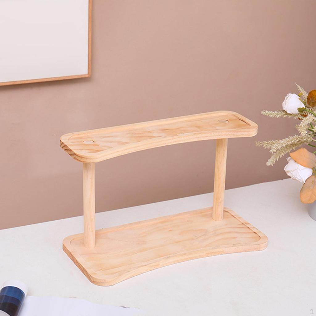 2 Tier Desktop Organizer for Makeup And Spice Rack Display In Dorm Living Room