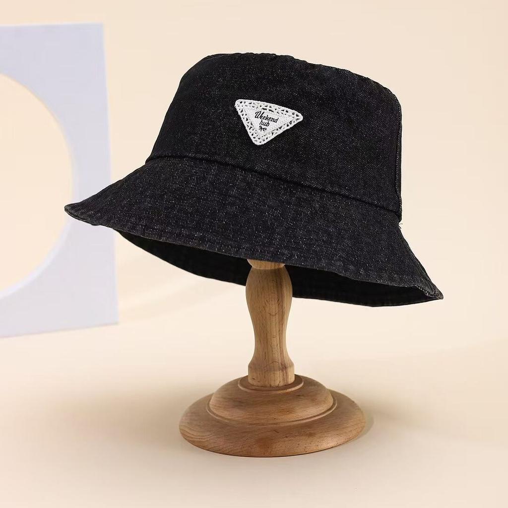 Женская панама Весенне-летние шляпы для мужчин Выстиранная джинсовая ткань Винтажная мода Солнцезащитная шляпа от солнца Шляпа-боб Мужская Новая в корейском стиле