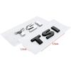 swpzb8 3D ABS TSI Letters Logo Car Emblem Rear Trunk Badge Sticker For VW Golf Passat Jetta Touareg Scirocco Beetle Vento Sagitar