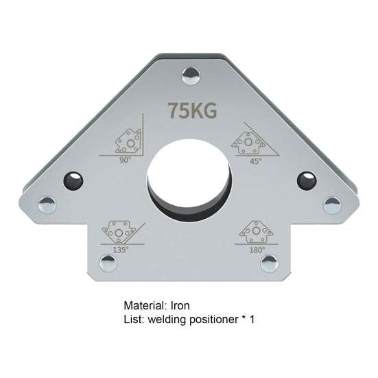 Прочный магнитный держатель стрелы. Конструкция окантовки кромок из смолы. Хорошая коррозионная стойкость. Сварочные вспомогательные инструменты. Высокопрочный сварочный фиксатор. Сварочный фиксатор.