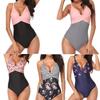 Women Tummy Control Bodysuit Swimwear Costume One Piece Monokini Swimsuit Beach