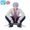Оригинальная Bandai Namco Banpresto Гинтама 3-й Год Группа Z Гинпачи Сенсей Саката Гинтоки ПВХ Фигурка Модель Коллекционная Игрушка Подарок