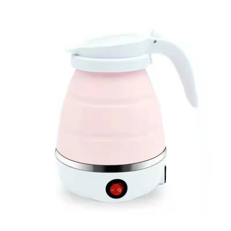 Electric Kettle Folding Electric Port Portable Travel Camping Kettle 600ML Electric Water Heater Portable Foldable Kettle Port