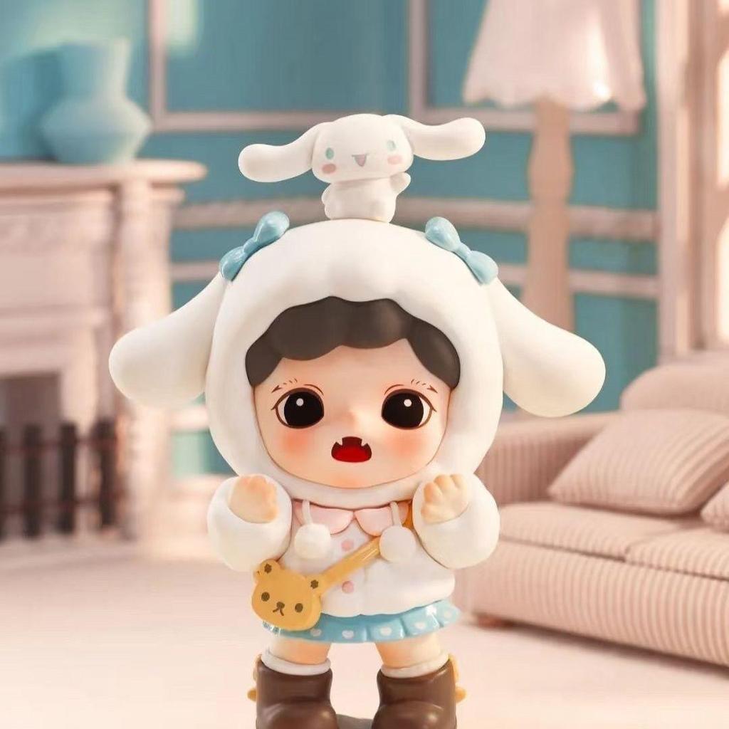 Zoraa x Sanrio Roaming Times Слепой бокс Кукла-машинка Украшение