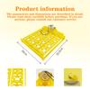 Multifunction 72 Eggs Plastic Egg Tray Automatic Turn Egg for Chicken Quail Incubator Brooder Accessory for Incubator