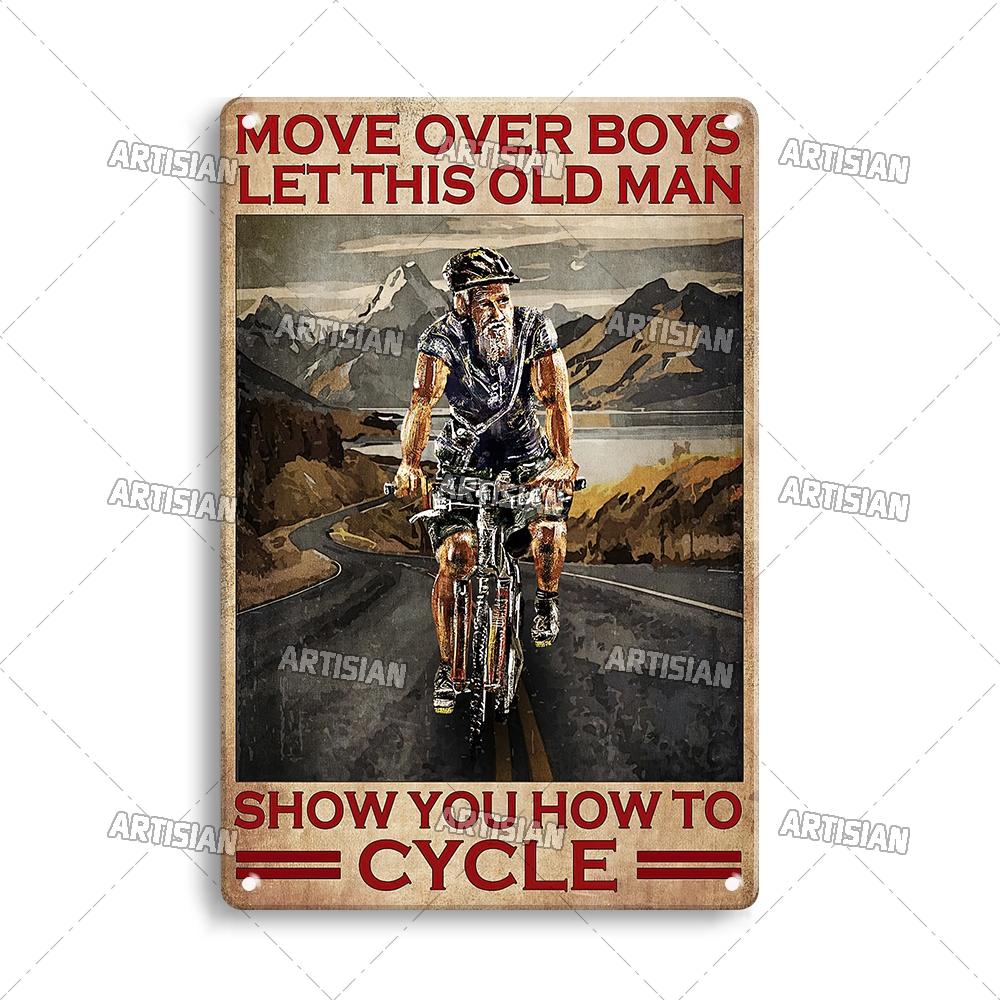 Художественная велосипедная жестяная вывеска, декоративная табличка для велосипеда, спортивный металлический плакат, Настенный декор, гараж, бар, паб, клуб, отель, кафе, кухня