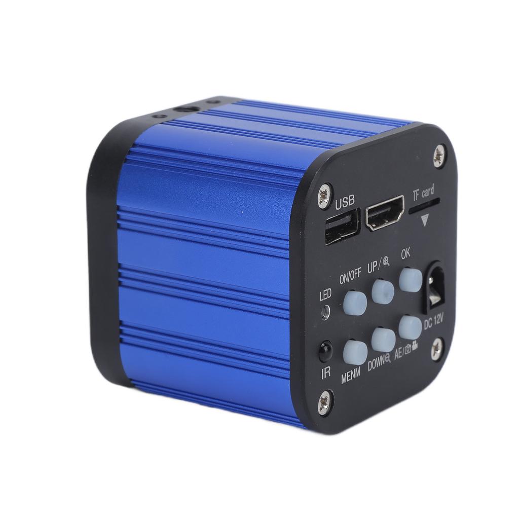 4K 180x C Mount Industrial Camera High Definition Video Microscope Camera for Repairing for SONY Sensor AC 100‑240VUS