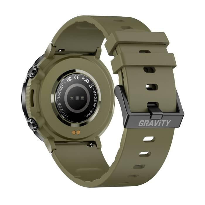 Smartwatch Męski Gravity Gt21-7 - Bluetooth Call, Dodatkowy Pasek (Sg025G)