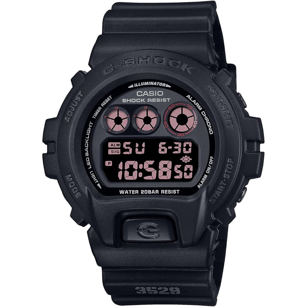 Casio G-Shock DW-6900UMS-1JF Black Digital Watch Water Resistant Shockproof