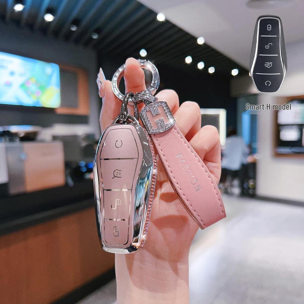 Чехол для ключа BYD для Qin PLUS, Tang DMI, Dolphin, Seagull, e2, Song Pro, Qin, Han EV, e6