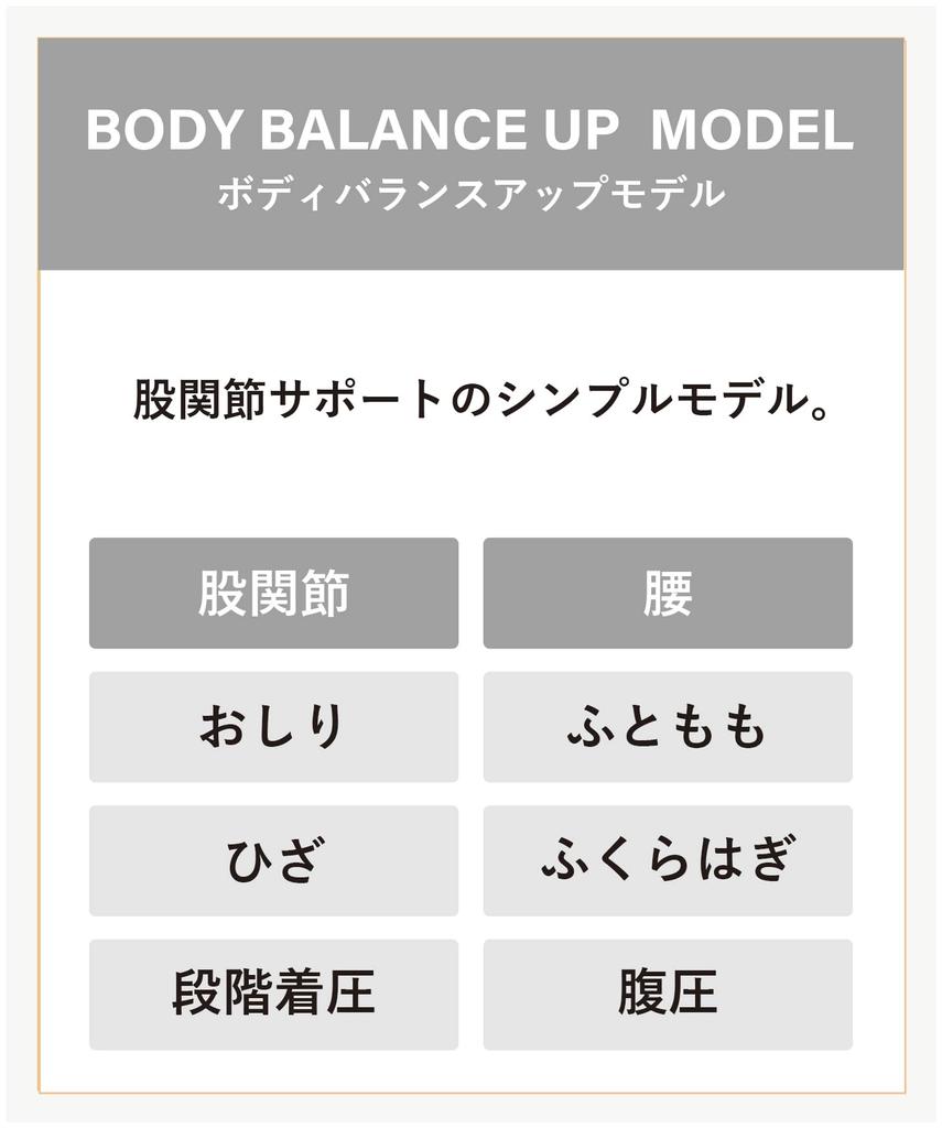 Hip Support Favorite Body Balance Up Model Leggings Prevents Lower Body Axis Pelvic Ball Track and BCO101 HOO505 L CW-X/Wacoal [Men's] [Shohei