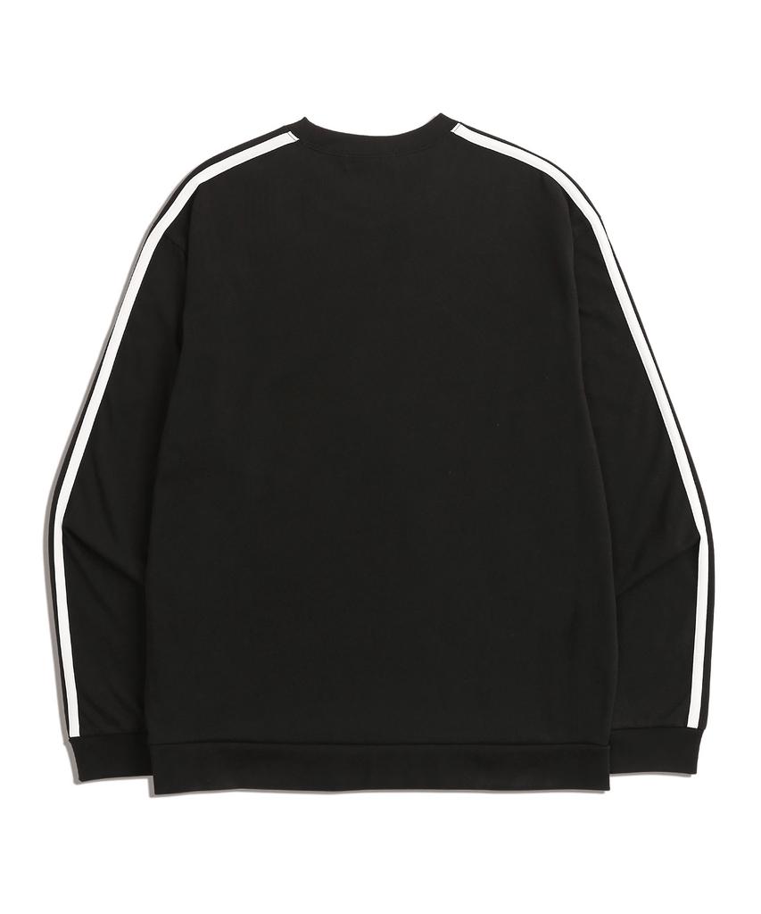 VANNWORKS Tail Logo Uniform Jersey Sweatshirt (Vls0040) Black/Grey