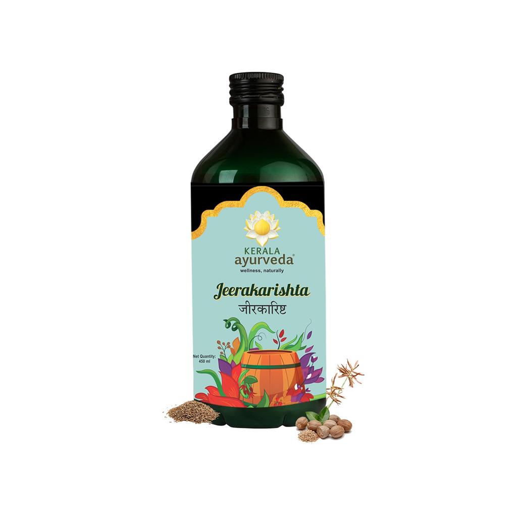 Kerala Ayurveda Jeerakarishta 450 ml Postpartum Digestive Tonic For Better Post Delivery Health