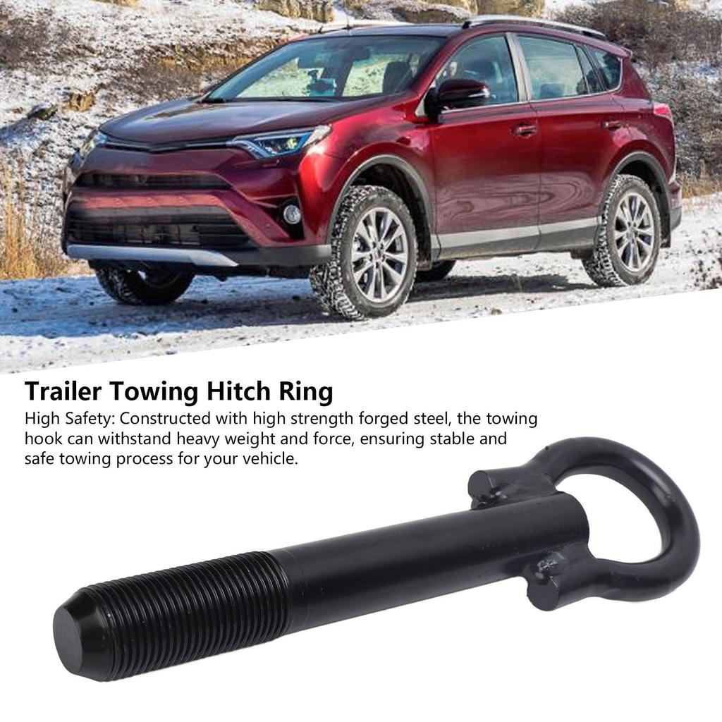 Towing Eye Hook Forged Steel Rustproof 5196142040 OEM Tractive Tow Hook for 2013 To 2018 Trailer Towing Hitch