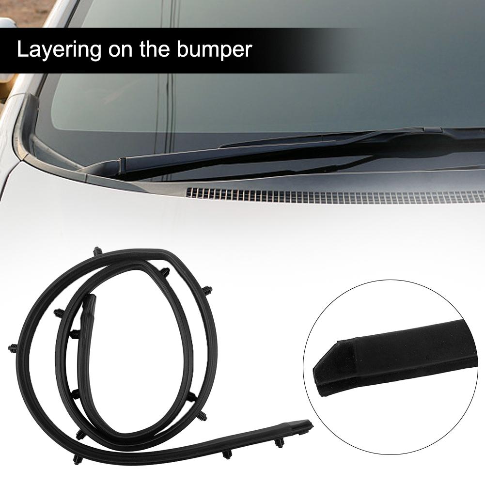 Уплотнительная полоса переднего бампера, молдинг капота, защитная кромка, подходит для KIA 86357-2T000, резиновая защитная кромка 119,5 см