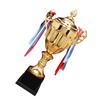 Trophy Cup Gold Gold Achievement Trophies Metal Award Trophy Cups Large Sculpture Trophies for Party Ceremony