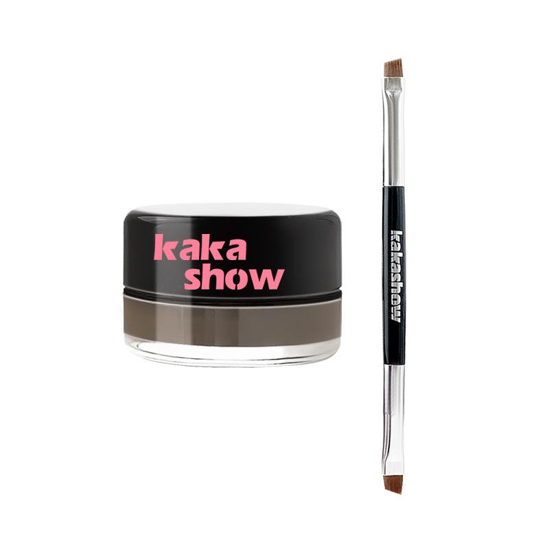 Крем для бровей Misty Cushion, натуральный размерный, с дикими бровями, водостойкая, долговечная, без пудры, кисть для бровей