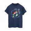 Womens/Ladies The Little Mermaid Reading A Book Cotton Boyfriend T-Shirt