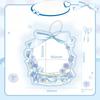 Japanese Aesthetic Cute Bow Flower Basket Badge Holder Anime Souvenir Transparent Display Protective Cover for 75mm Round Badge