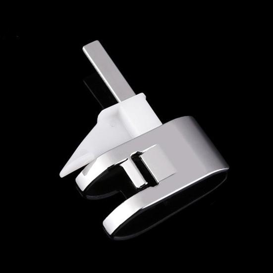 Прижимная лапка для швейной машины с регулируемой направляющей Snap-On из нержавеющей стали для квилтинга и пэчворка, низкая ножка для бытовых швейных машин