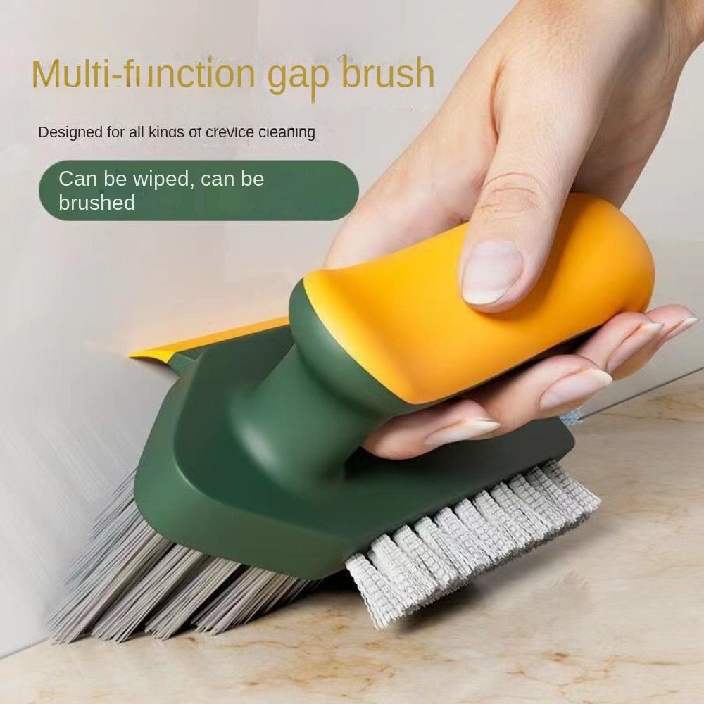 Multi Functional Crevice Brush, Bathroom Corner Brush, Bathroom Handheld Floor Brush, Floor Joint Cleaning, Hard Bristles