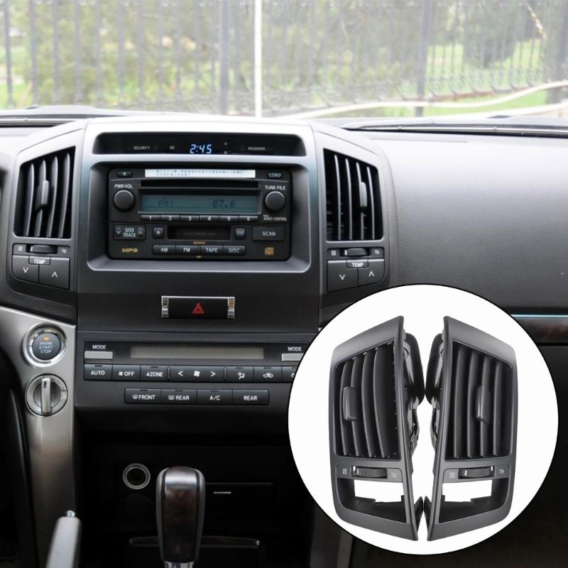 Climate Control Enhancing Cabin Air Conditioning Air Flows with Dashboard Vent Grille for LC200 55670-60190 55680-60130