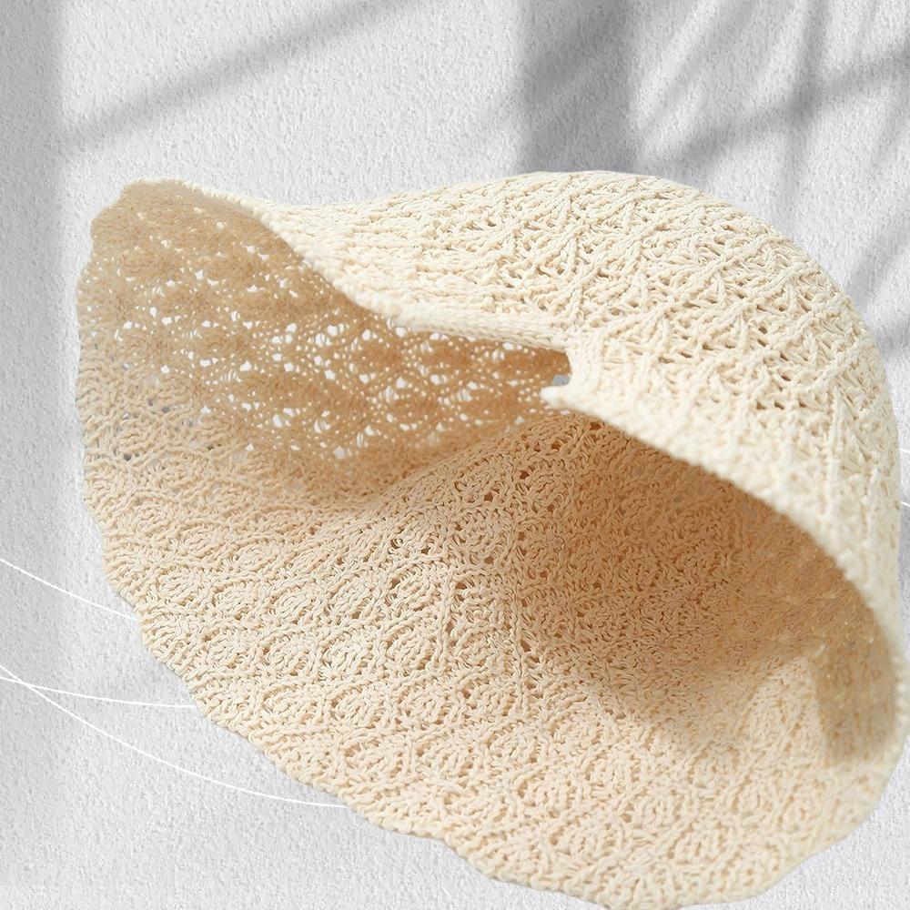 Кружевная шляпа-ведро с защитой от ультрафиолета, рыболовная шляпа, новая солнцезащитная шляпа для женщин