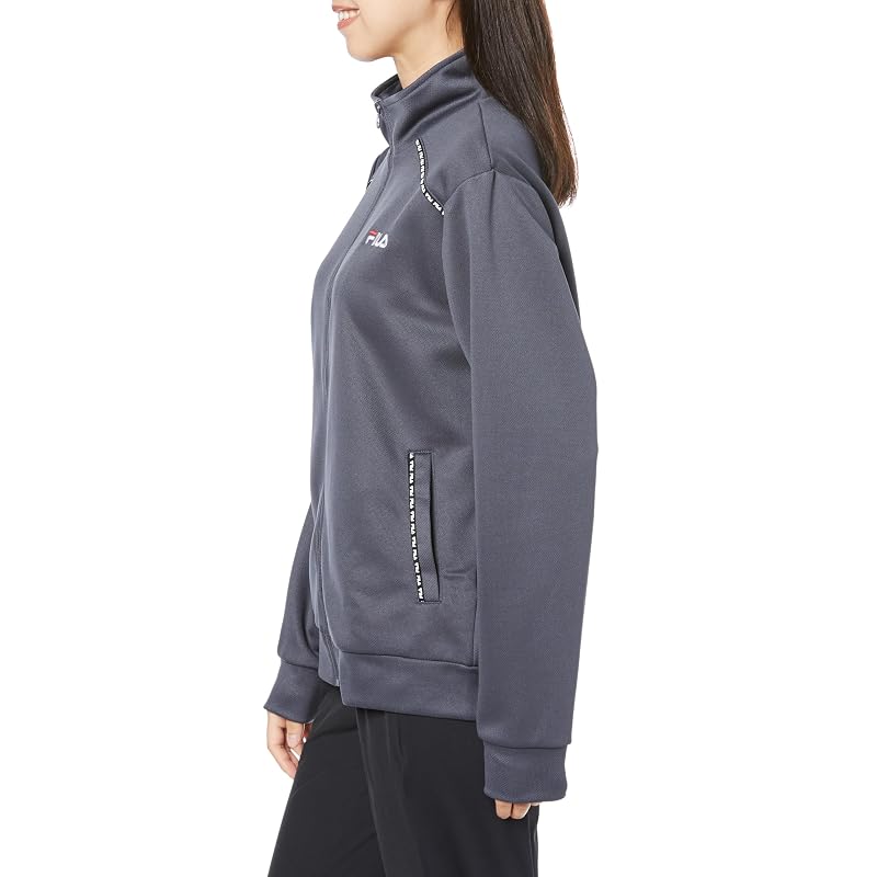 [Fila] Спортивная куртка с логотипом и кантом 443620 Женская CGY M