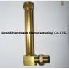L-80mm Male Thread L-Shape Brass Oil Liquid Level Indicator Gauge for pump