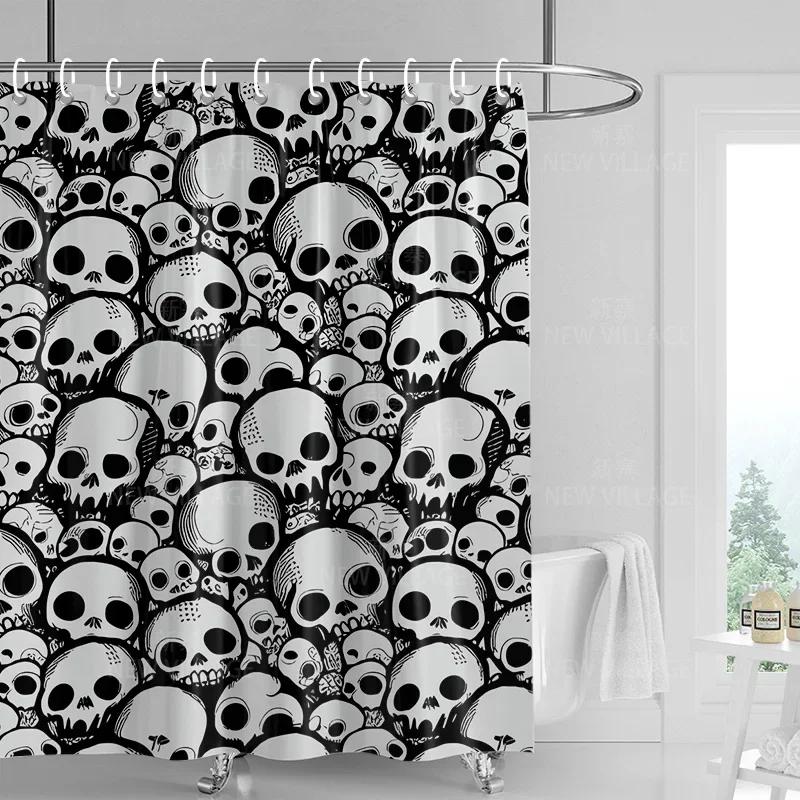 Rideaux De Douche À Absorption D'Eau, Tissu Impermable, Style Nordique Moderne,, Pour La Maison Et La Salle De Bain