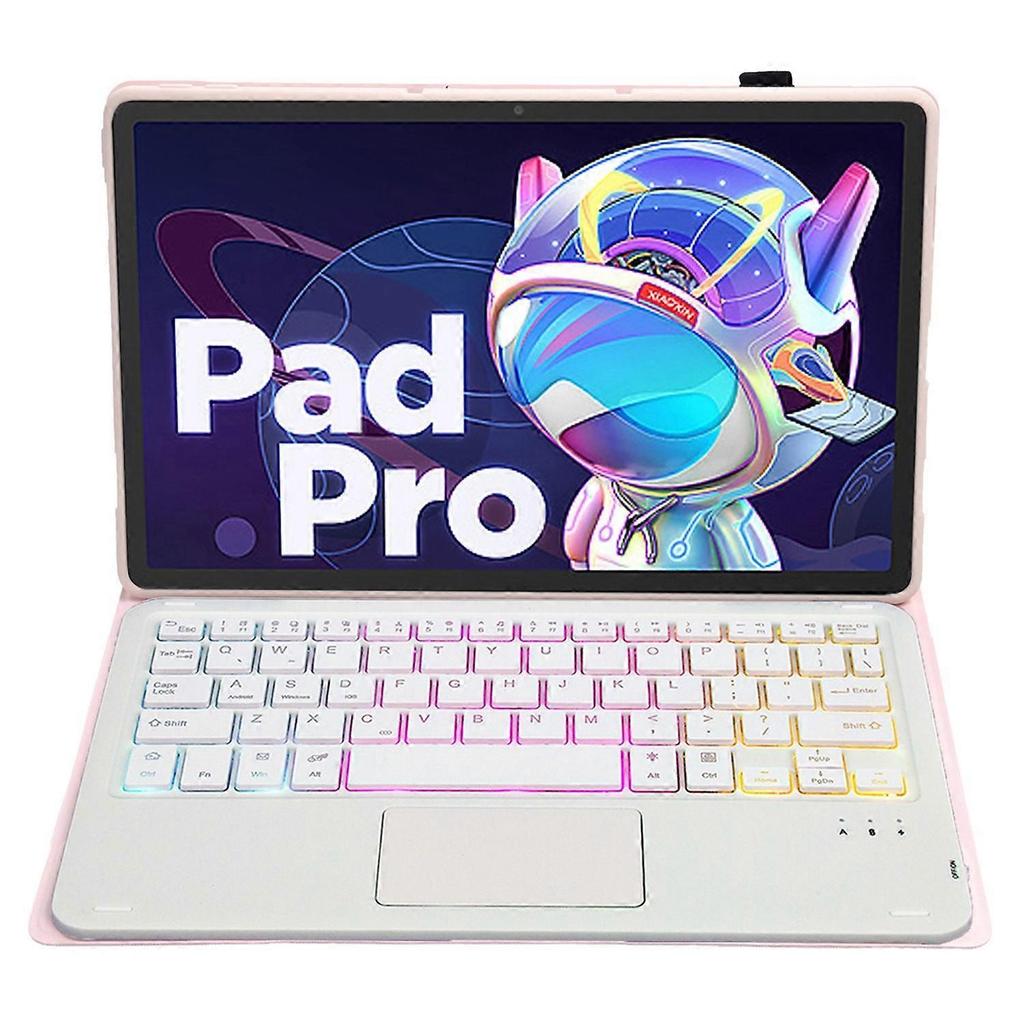 AM18-BS For Lenovo Pad Pro 2022 11.2-inch Protective Case with Detachable Bluetooth Keyboard 3-Color