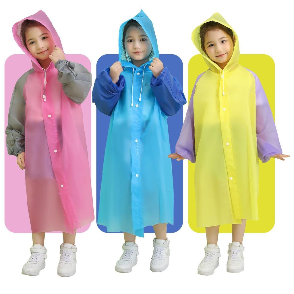 Cartoon Kids Baby Raincoat for Children Rain Coat Rainwear Student Poncho Rain Coat Kids