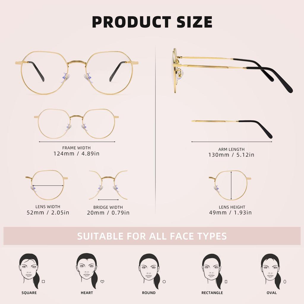 SPEEDHYUN Advanced Blue Light Filter Glass Glass для длительного использования экрана и чтения