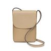 The First Layer Of Soft Cowhide Simple Shoulder Messenger Bag Fashionable Leather Bag Women'S Mobile Phone Bag