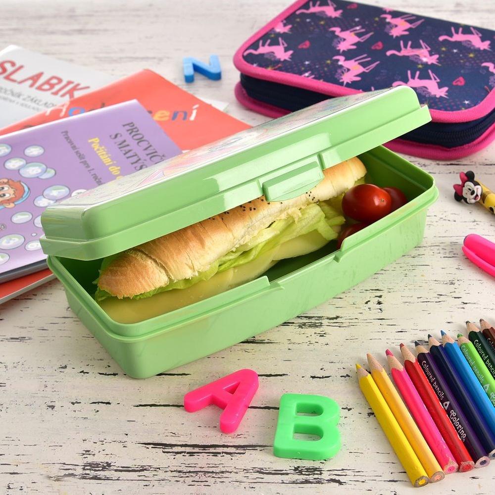 Pojemnik Śniadaniowy Lunchbox Śniadaniówka Pudełko Szkolne Na Śniadanie