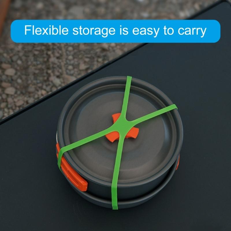 10Pcs Elastic H Bands Strap for Book Binding, Art Projects & Outdoor, Multicolors Silicone Rubber Bands H Bands,  2 Size