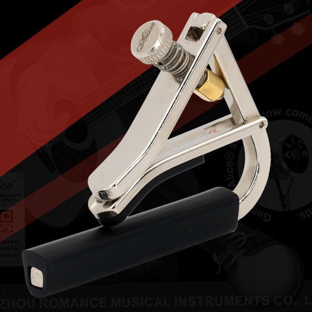 with Silicone Pad Guitar Capo with Pick Holder Guitar Quick Change Clamp Guitar Tuning Clip Bass