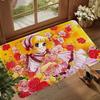 Anime Manga Candy Bathroom Mat Anti-slip Absorb Water Long Strip Cushion Bedroon Mat Welcome Doormat