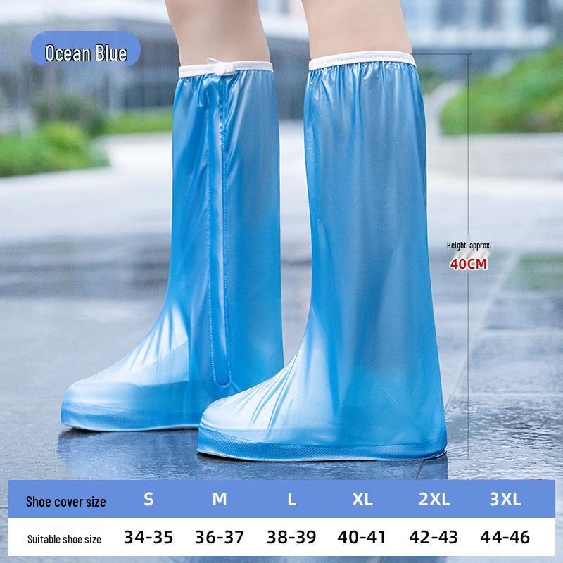 Взрослые водонепроницаемые нескользящие износостойкие многоразовые бахилы