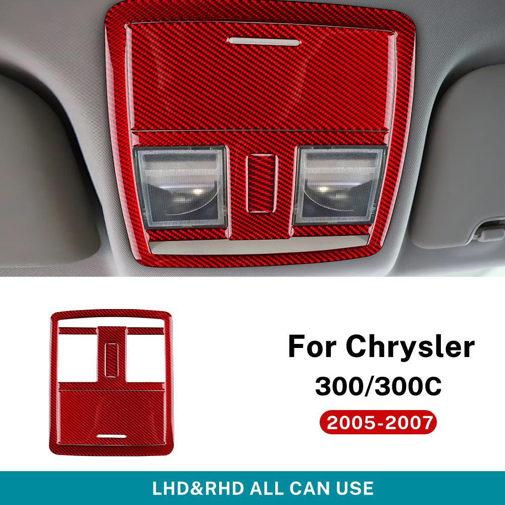 Наклейка из настоящего мягкого углеродного волокна для Chrysler 300 300C 2005 2006 2007 LHD RHD Автомобиль Панель плафона Внутренняя отделка Аксессуары