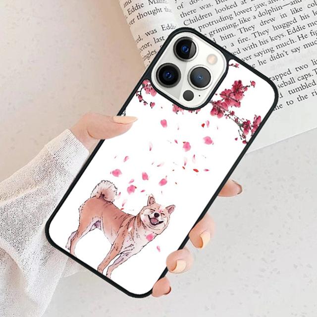 Animal Shiba Inu Dog Phone Case Cover For iPhone 17 Air 15 16 11 13 14 Pro Max 12 Plus Max Fundas