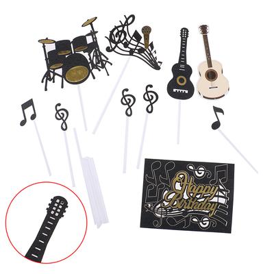 Домашний торт «С Днем Рождения» Торт Топпер Свеча Открытка Торт Декор своими руками Товары для вечеринок