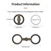 Double Sided Magnetic Magnetic Phone Ring Holder Foldable Magnetic Phone Grip  Car