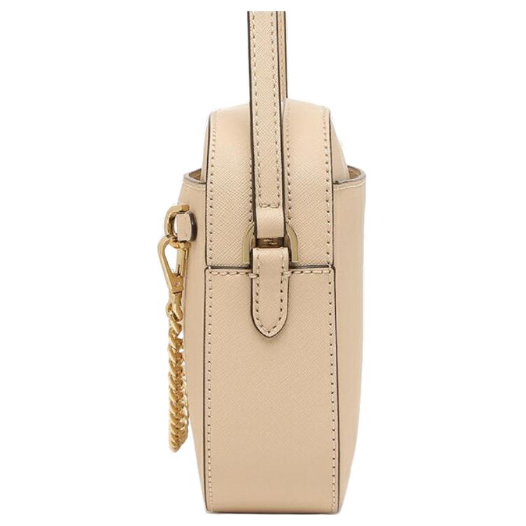 Michael Kors MK Jet Set Сумка через плечо с логотипом и молнией из сафьяновой кожи Большая женская сумка Верблюжий 35S1GTTC7L-GAMEL