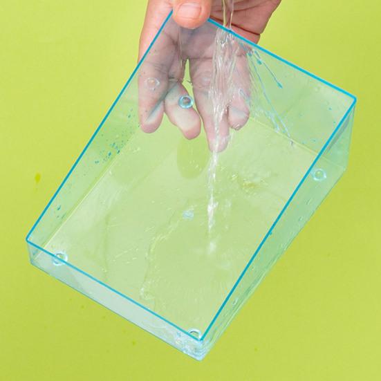 Ванна для хомяка. Большое пространство. Высокопрочная. Правильная высота. Гладкие края. Комфортная среда. Превосходная среда обитания.